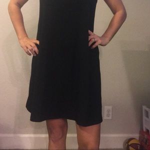 Black tank dress